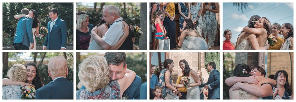 the-Sacred-Hearts-Catholic-Church-in-Mosman-wedding-guets-congratulations-photo