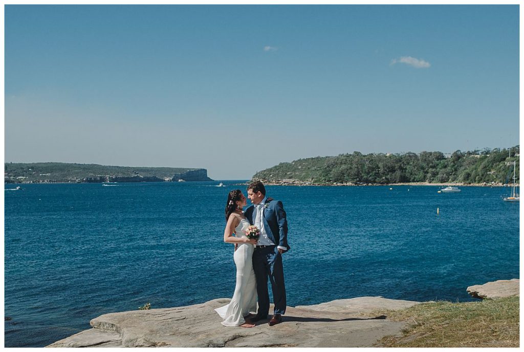 Balmoral-beach-wedding-photo-location-with-sydney-harbour-view-photo