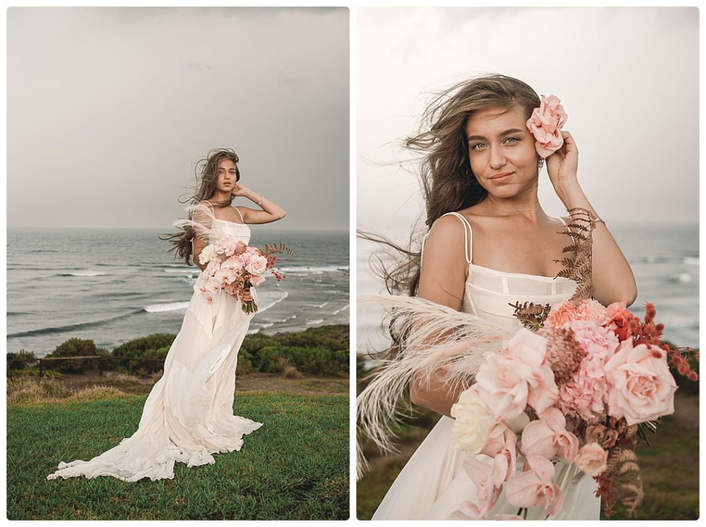 sydney-elopement-bride-with-bouqut-photo