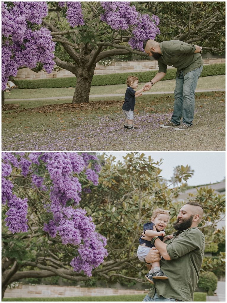 father-and-son-have-fun-in-the-mosman-park-photo